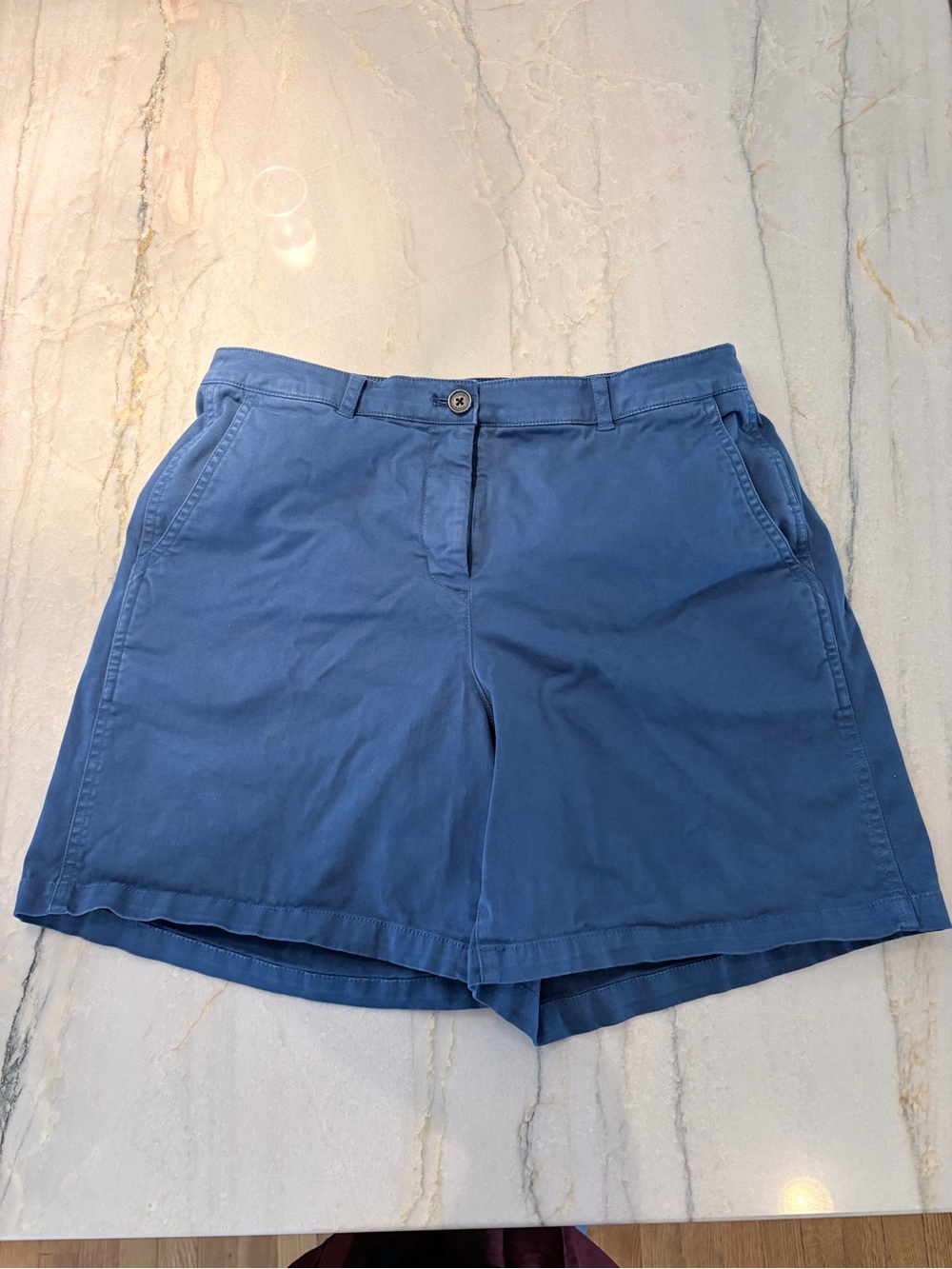 J. Crew Blue Heritage Chino 7” Shorts Size 8